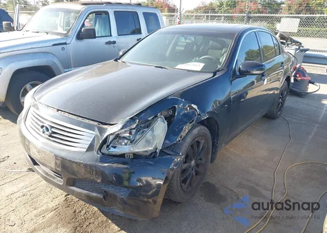 2008 Infiniti G35X z USA, uszkodzony, nr VIN JNKBV61F08M277637